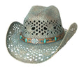 Temptations Shapeable Straw Cowgirl Hat by Bullhide