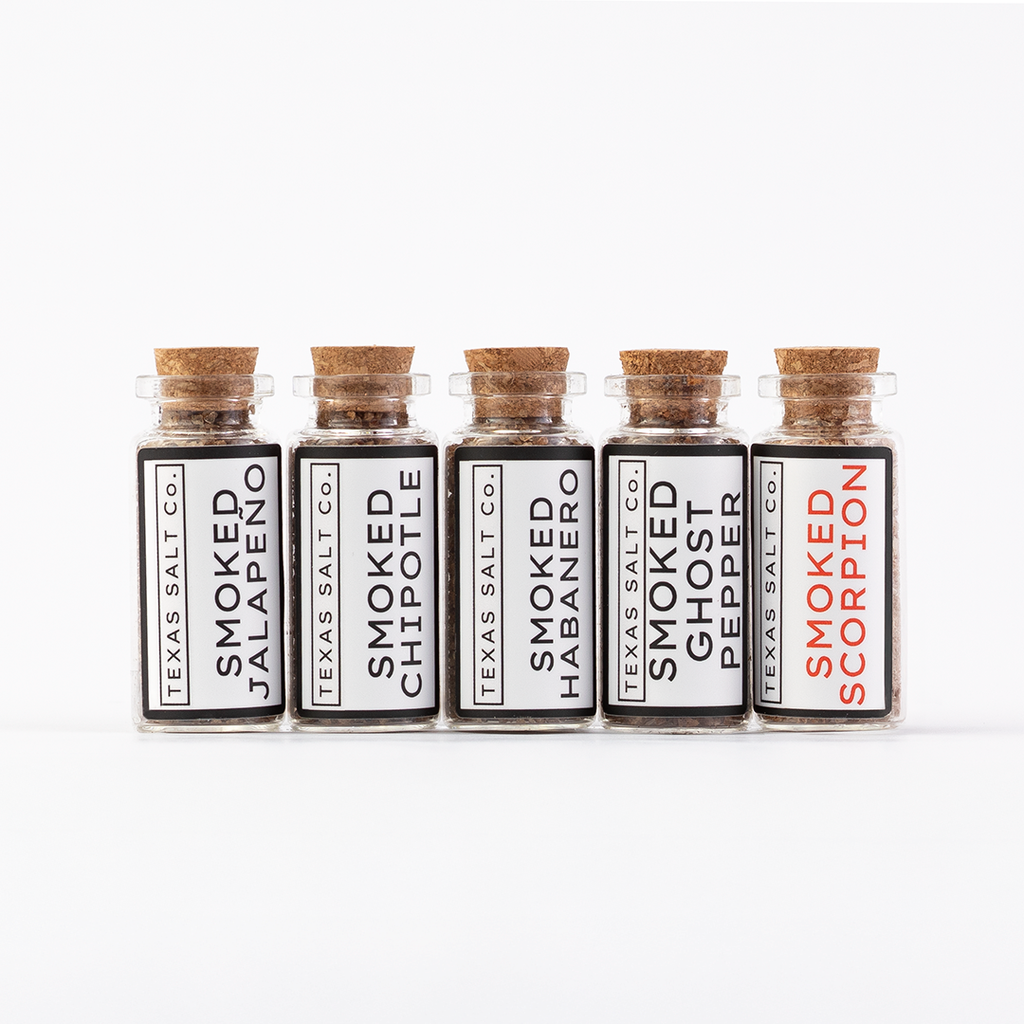 Sampler Set With Heat Texas Salt Co