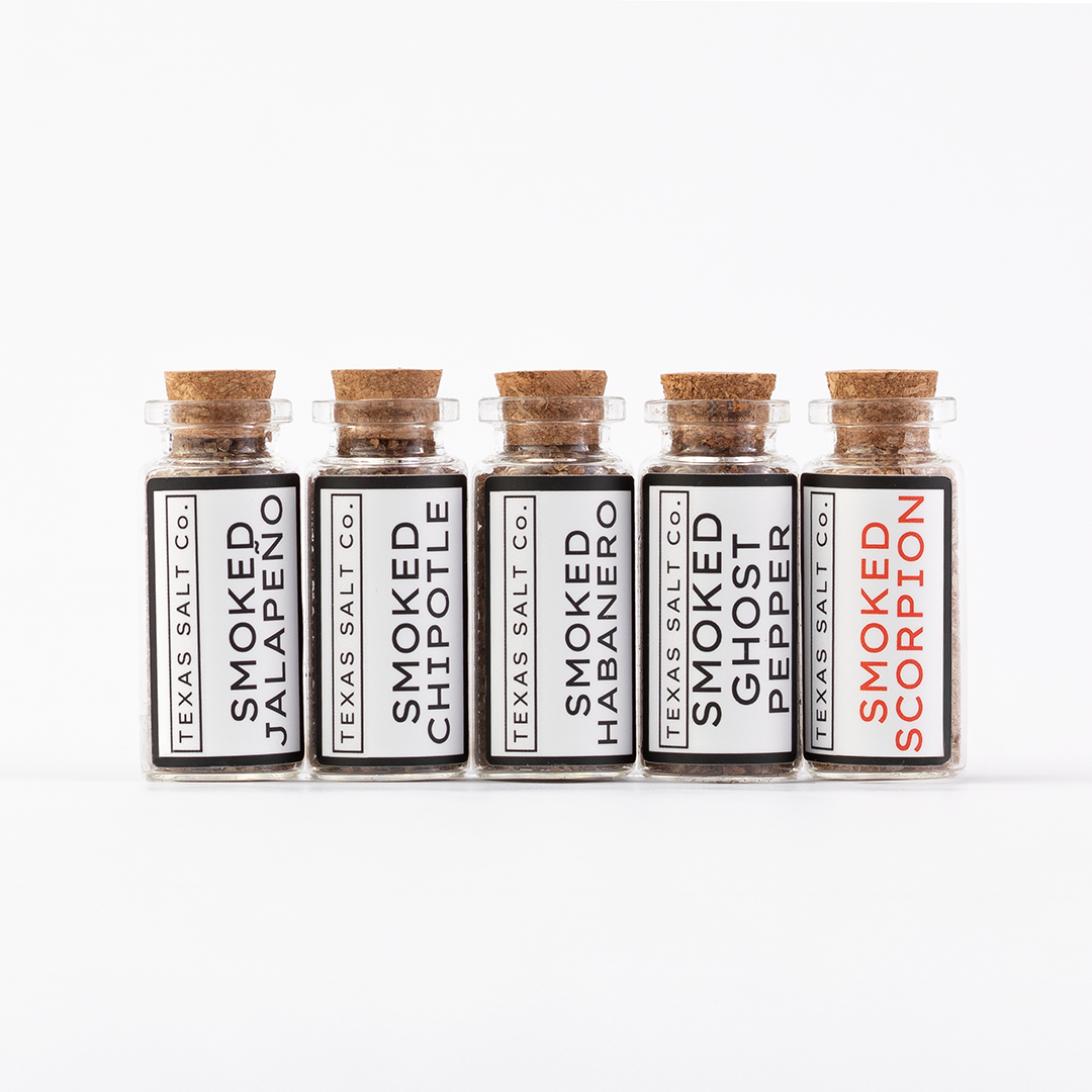 Sampler Set With Heat Texas Salt Co