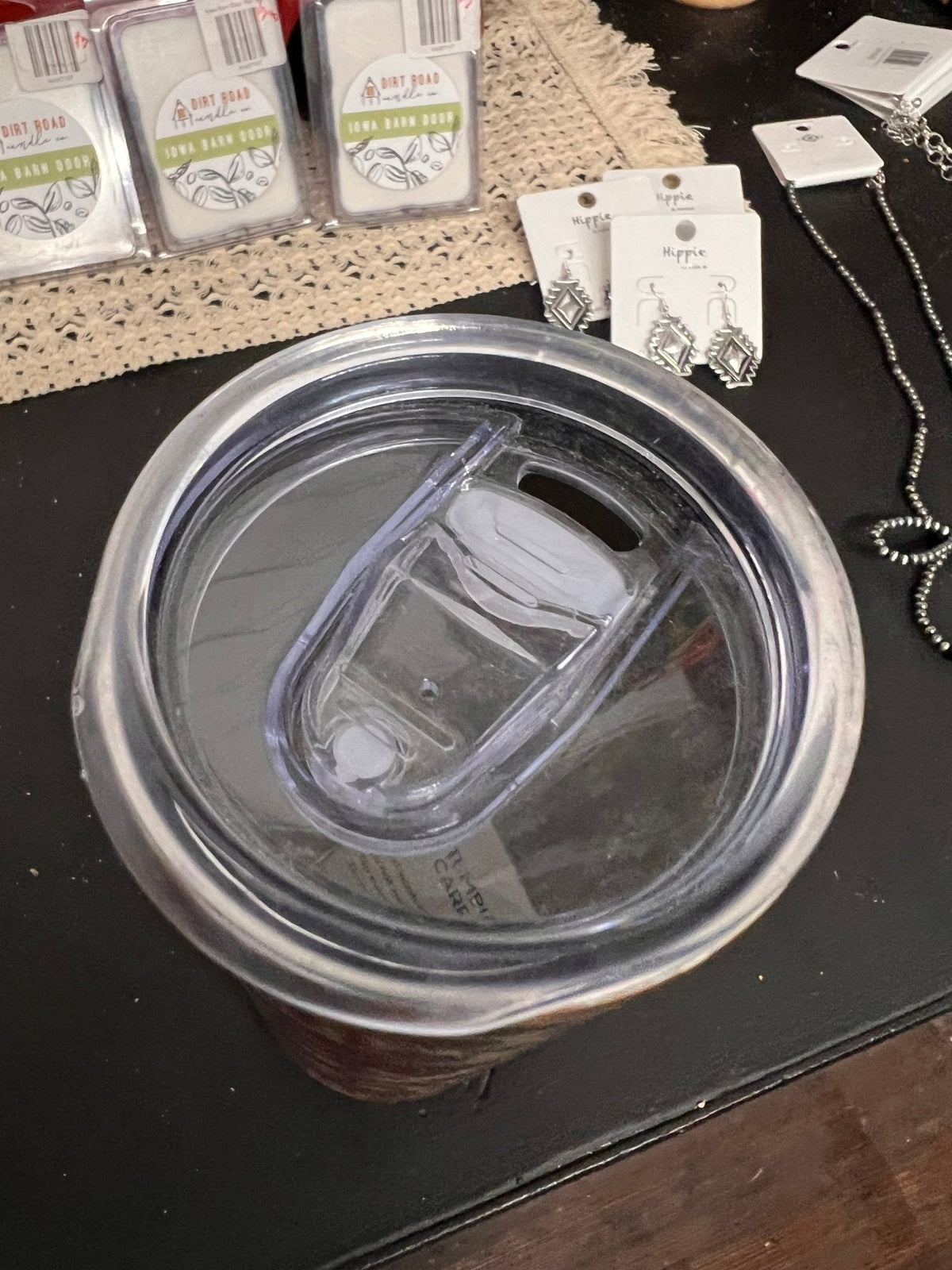 Western Pattern Insulated Tumbler (Lid & Straw Included)